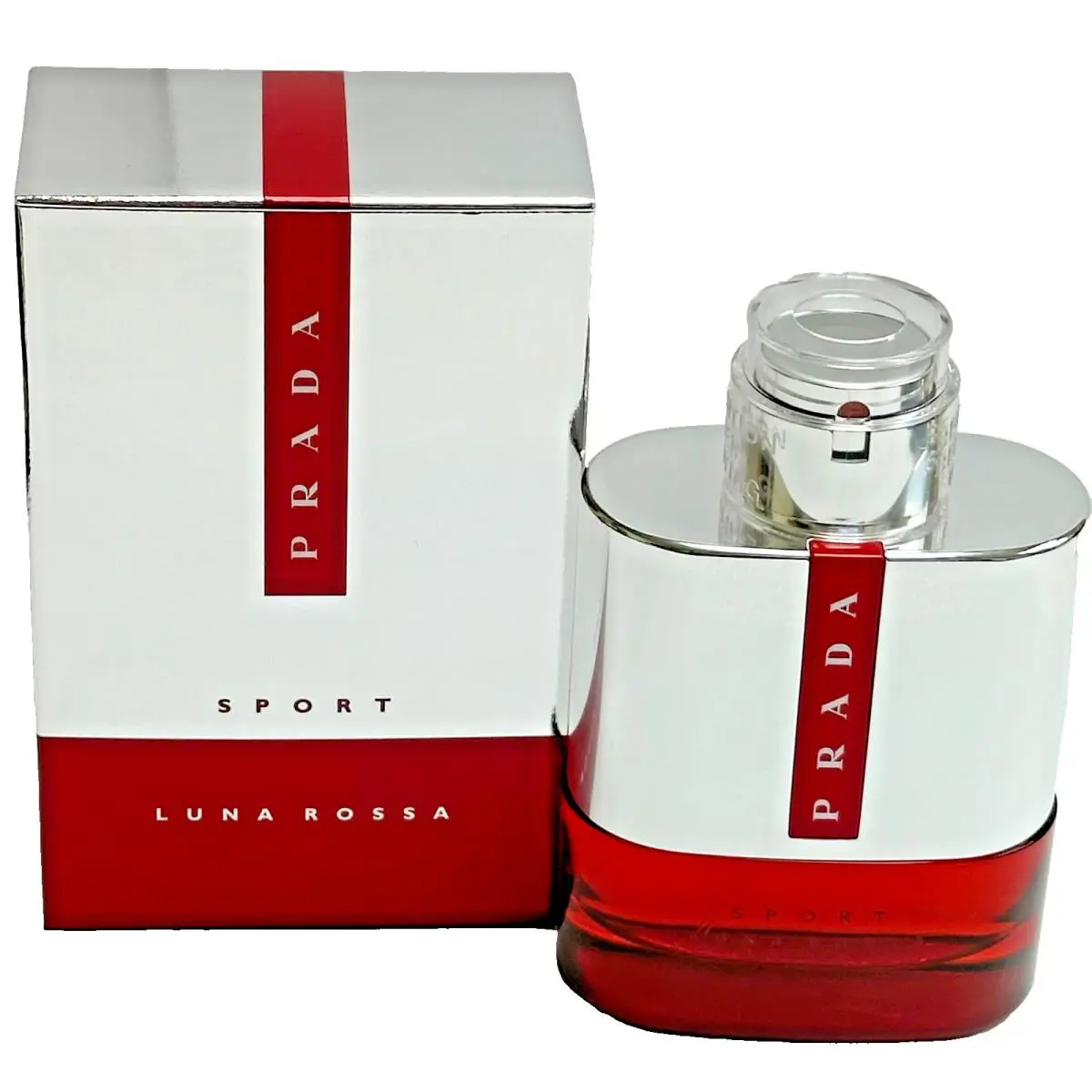 Prada Luna Rossa Sport For Men 3.4oz / 100ml Eau de Toilette SP Box