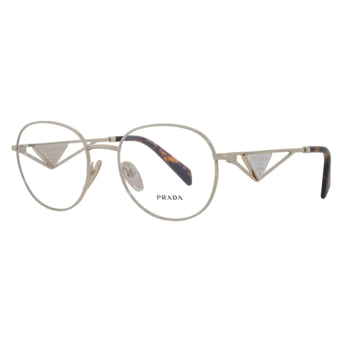 Demo Round Ladies Sunglasses PR A50V ZVN1O1 52 PR A50V ZVN1O1 52 by Prada
