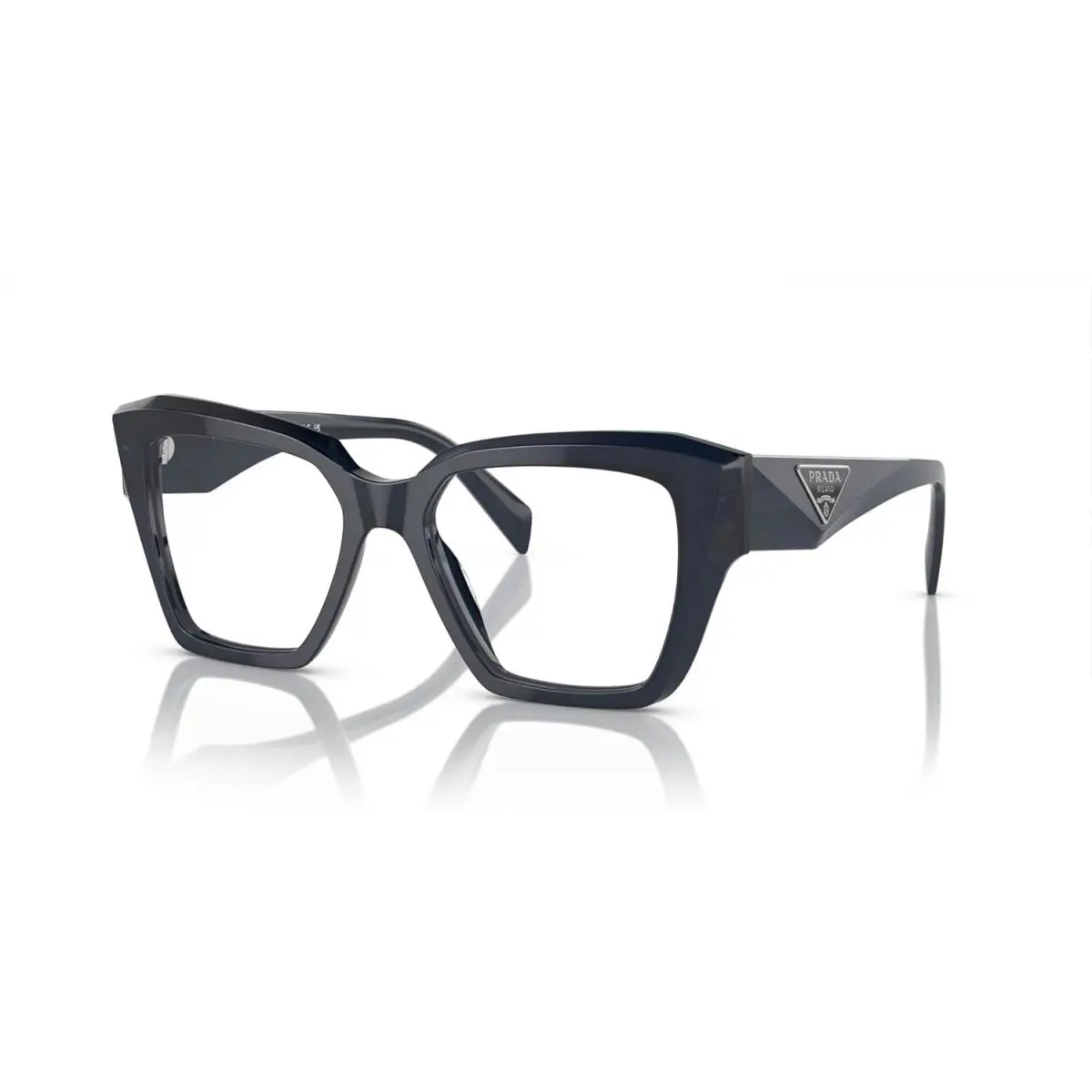 Prada Eyeglasses PR 09ZV 08Q 1O1 51mm Transparent Blue / Demo Lens