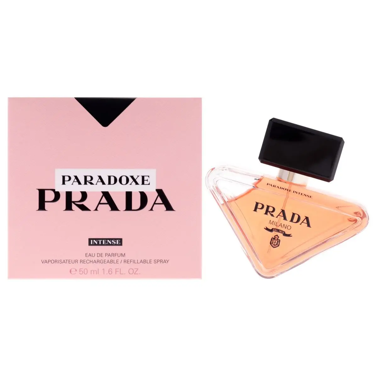 3 Pack Paradoxe Intense by Prada For Women - 1.6 oz Edp Spray Refillable