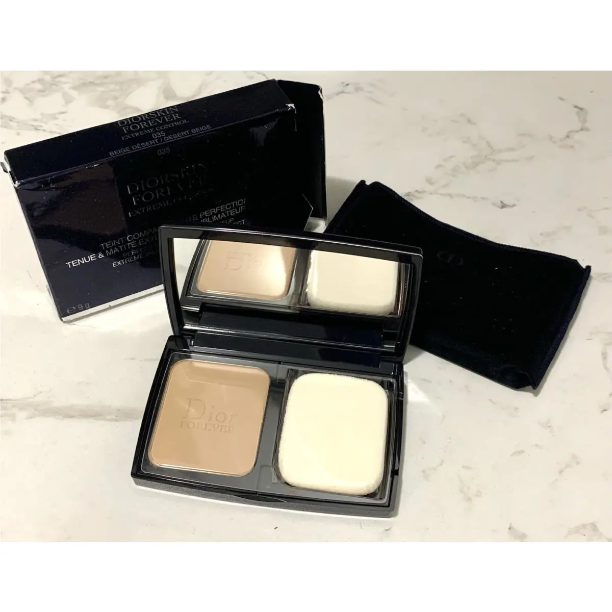 Dior Skin Forever Extreme Control 035 Desert Beige Compact Foundation MM4
