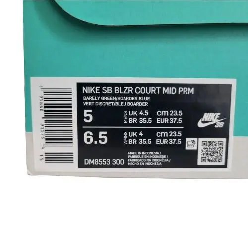 Nike shoes - Nike SB - DM8553-300 - Barely Green/Boarder Blue 12