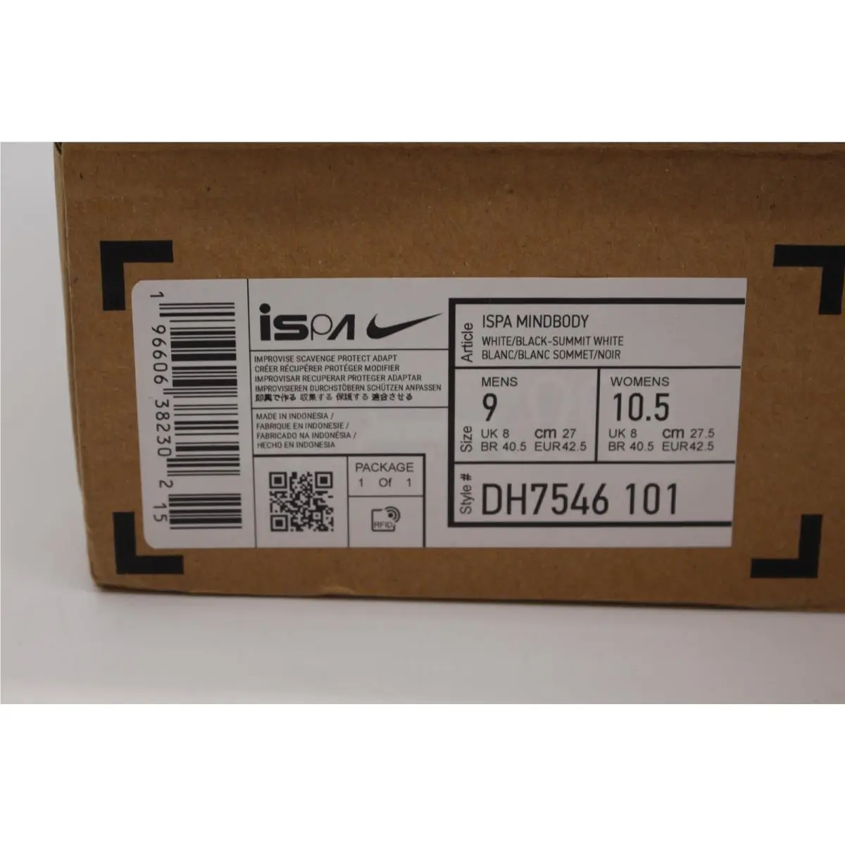 Nike shoes - Nike ISPA Mindbody - ISPA Mindbody - DH7546-101 - White (UPC: 196606382302) 5