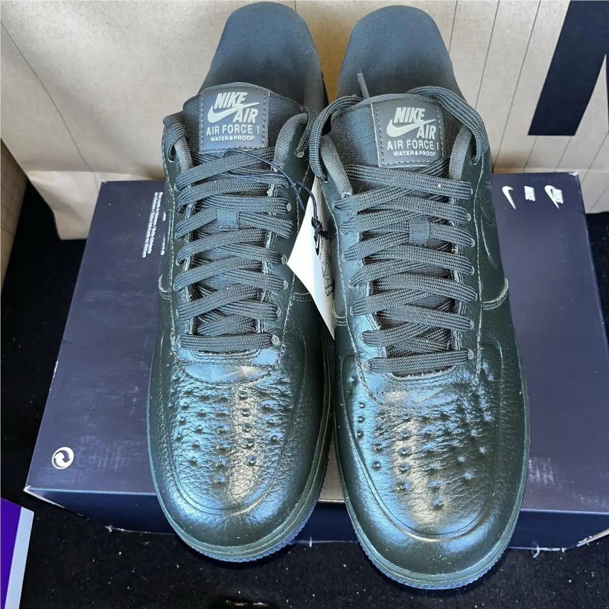Nike shoes - Nike Air Force 1 - Air Force - FB8875-301 - Green 3