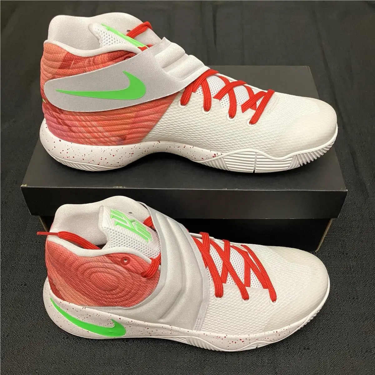 Nike shoes - Kyrie 2 Ky Rispy Kreme - White Red Green 6