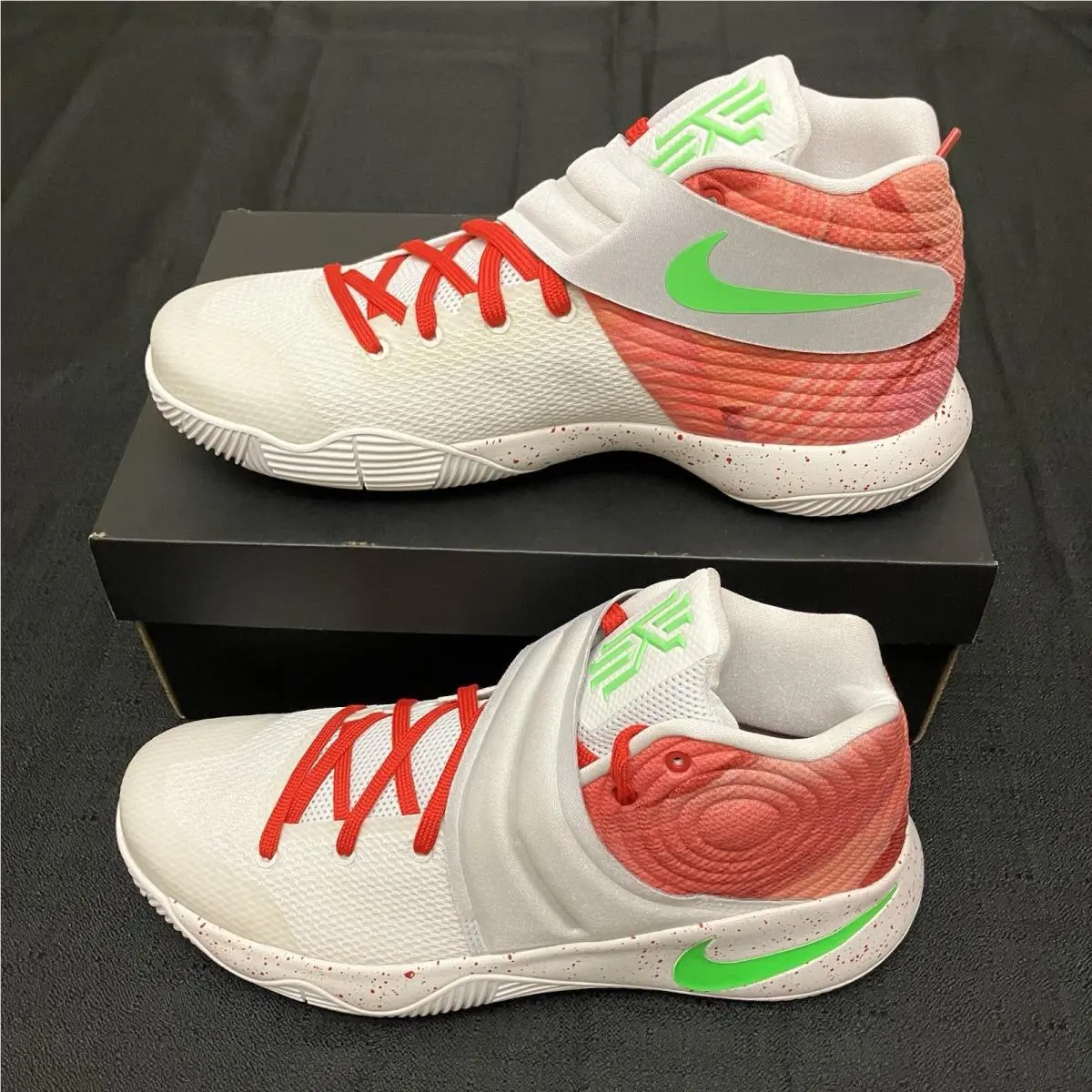 Nike shoes - Kyrie 2 Ky Rispy Kreme - White Red Green 7