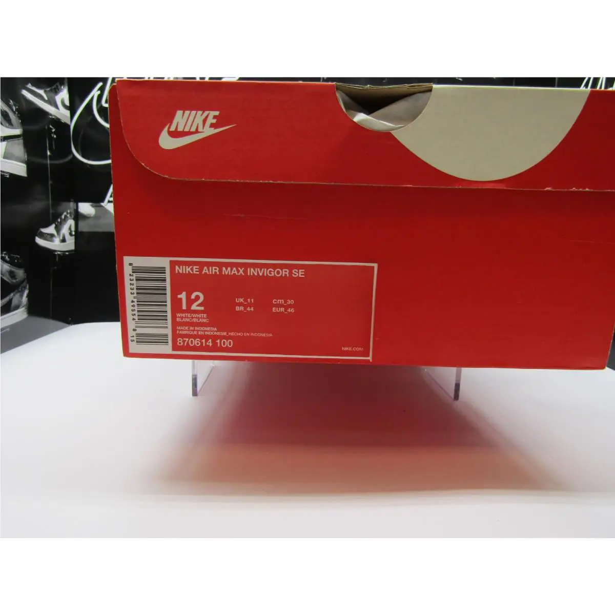 Nike shoes - Nike Air Max Invigor - Air Max Invigor - 870614-100 - White 9