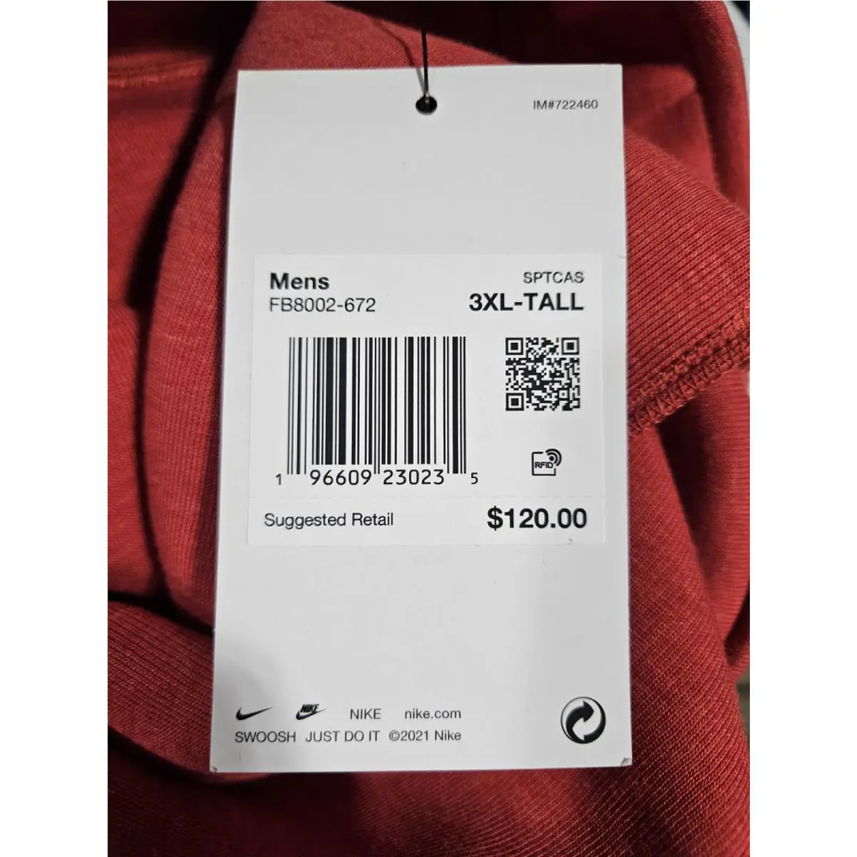 Nike clothing - Red 5