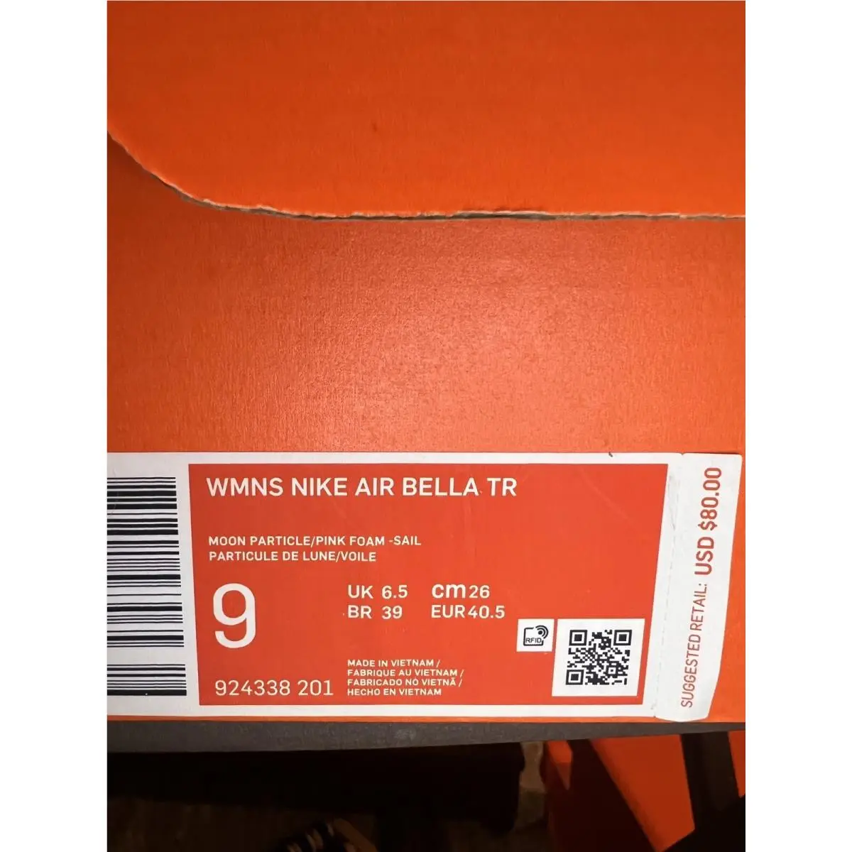 Nike shoes - Nike Air Bella Trainer - Air Bella Trainer - 924338-201 - Gray and Lavender 8