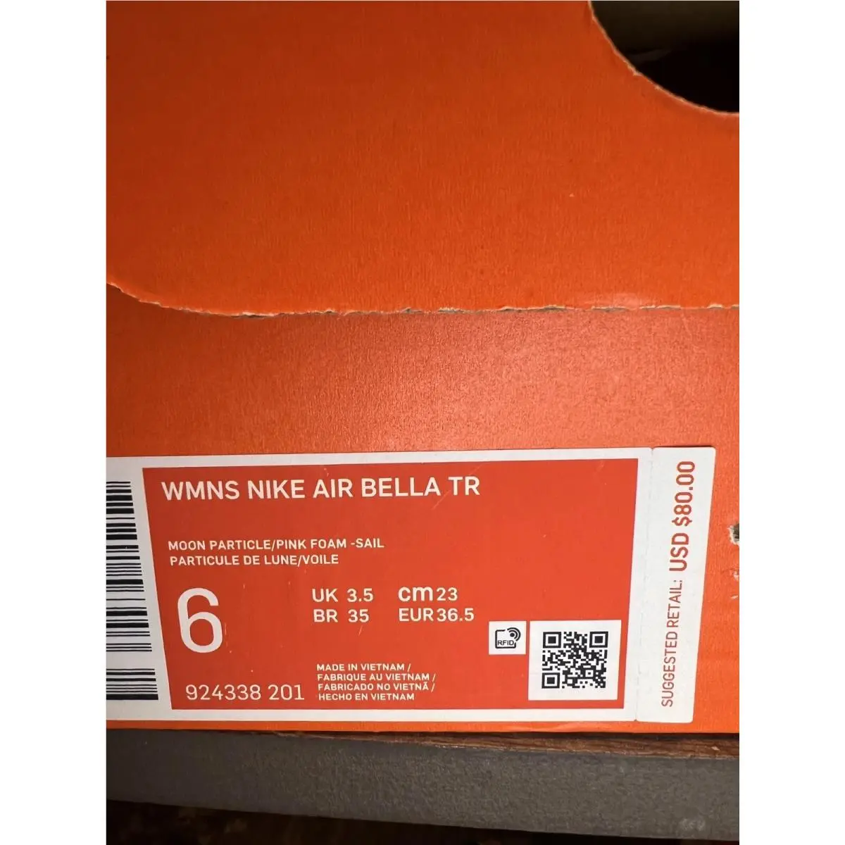 Nike shoes - Nike Air Bella Trainer - Air Bella Trainer - 924338-201 - Gray and Lavender 6