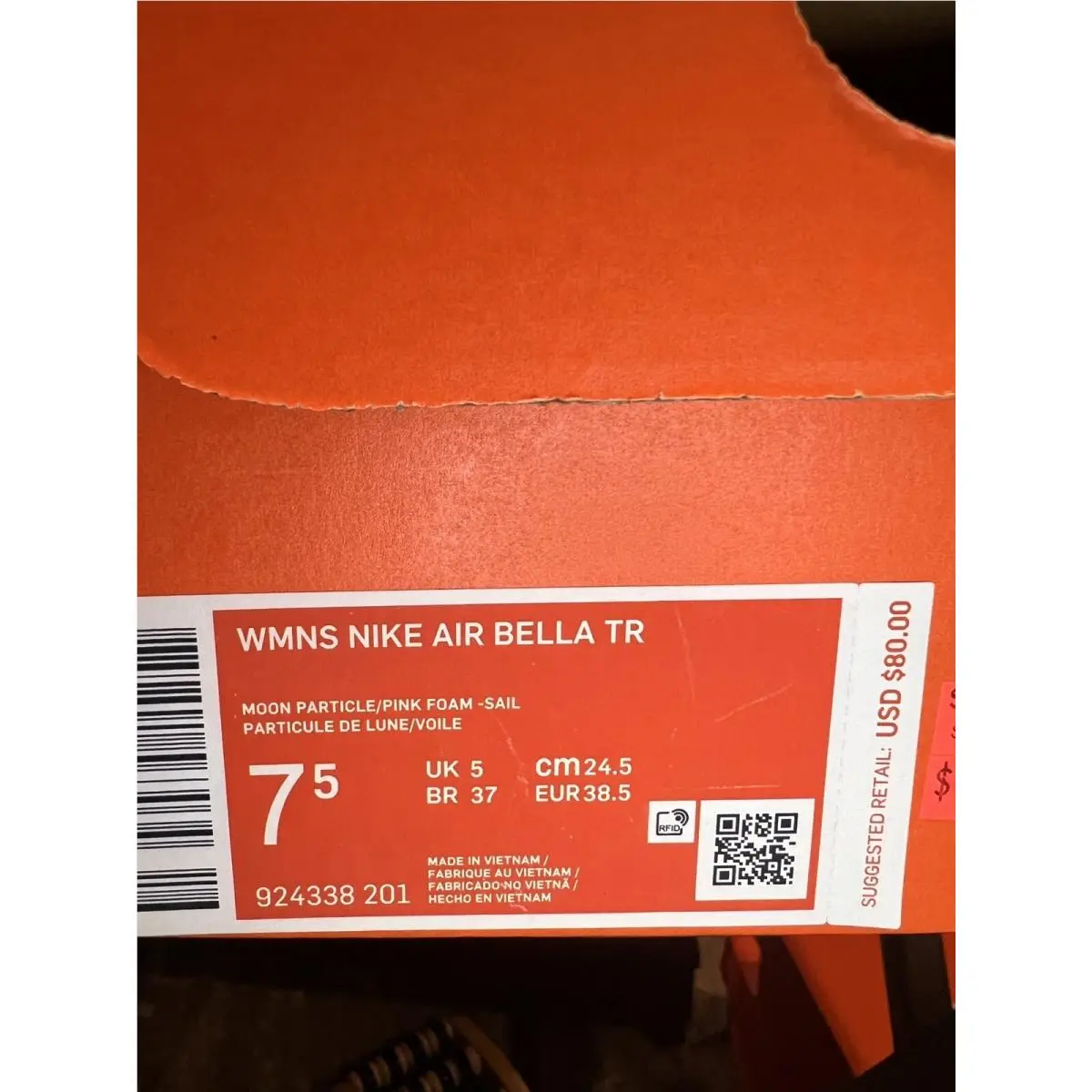 Nike shoes - Nike Air Bella Trainer - Air Bella Trainer - 924338-201 - Gray and Lavender 7