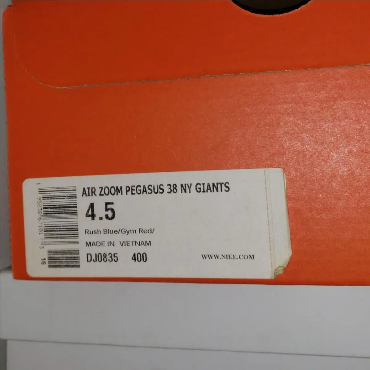 Nike shoes - Nike Air Zoom Pegasus 38 - Blue 10