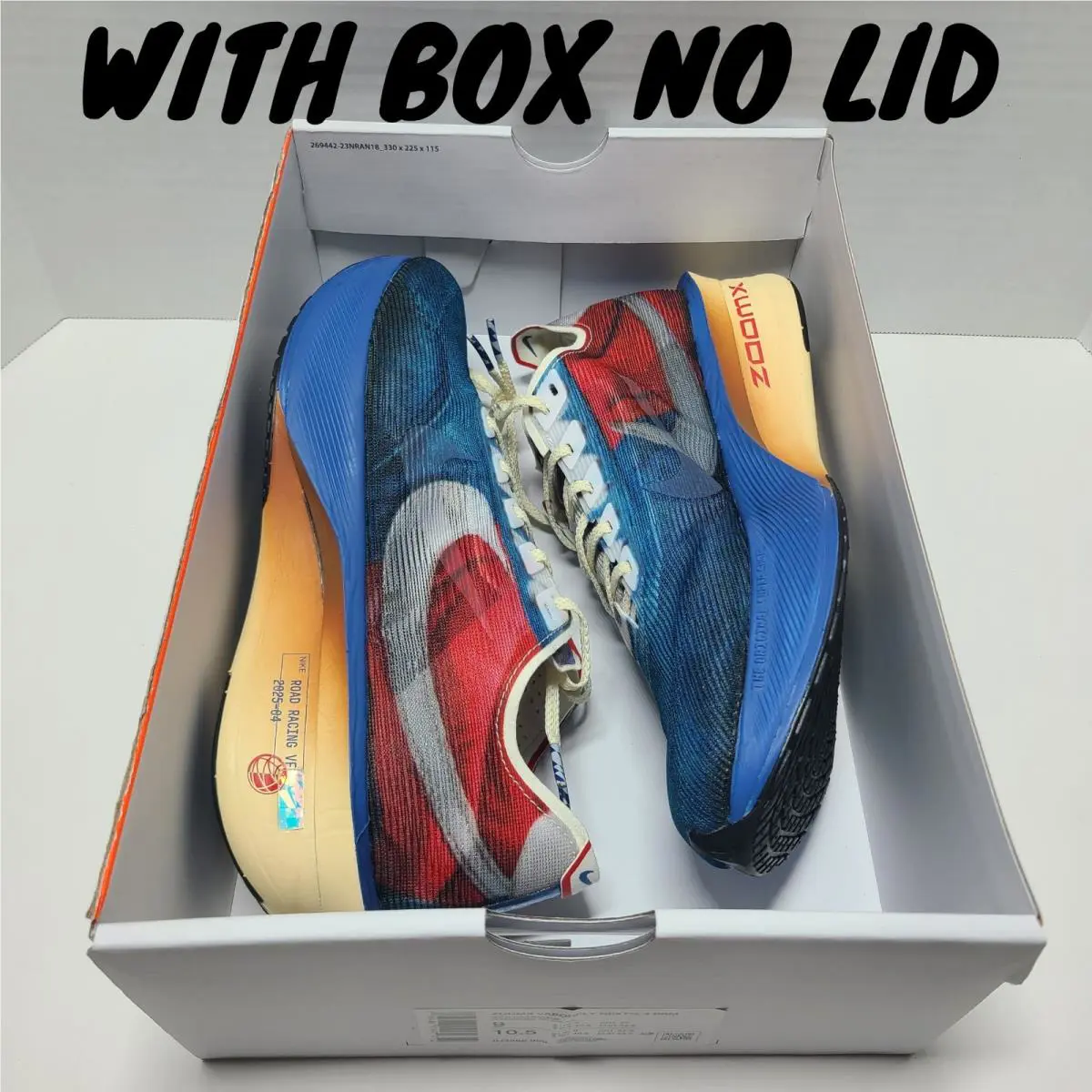 Nike shoes - Nike ZoomX Vaporfly - ZoomX Vaporfly - IH3586-999 - Multi-Color/Clear (UPC: 198486135313) 0
