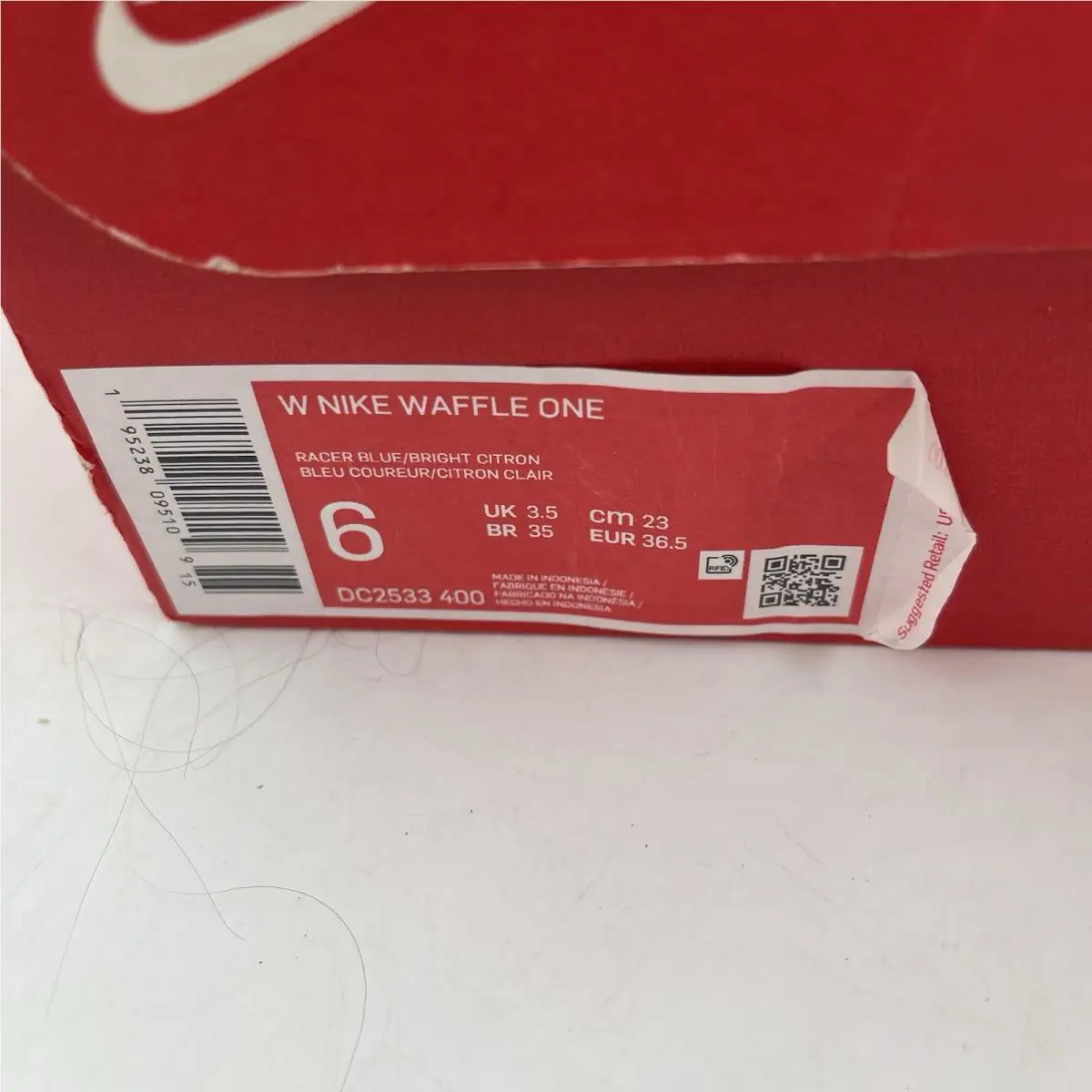 Nike shoes - Nike Waffle One - Waffle One - DC2533-400 - Multicolor (UPC: 0195238095109) 6