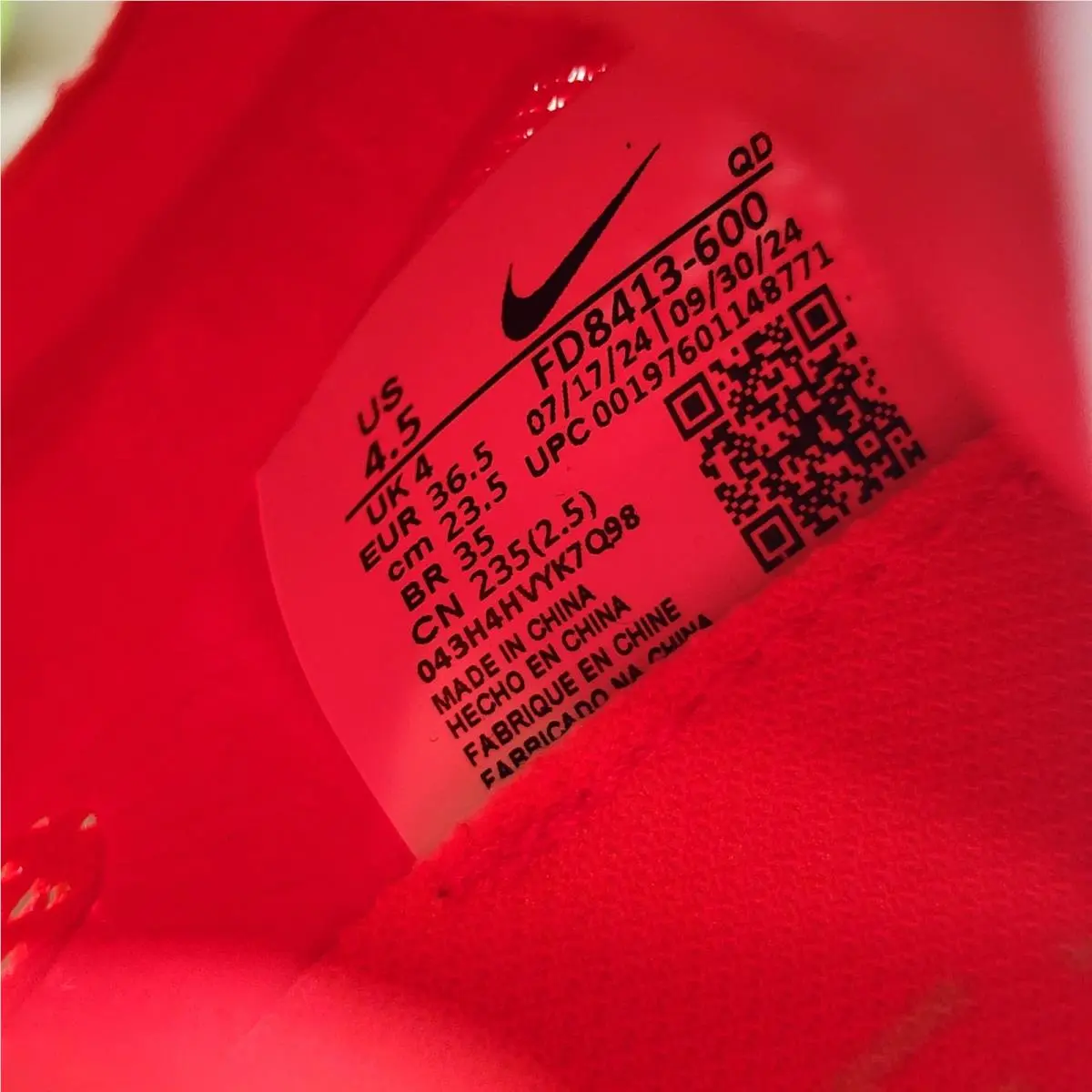 Nike shoes - Nike ZoomX Dragonfly - ZoomX Dragonfly - FD8413-600 - Red 4