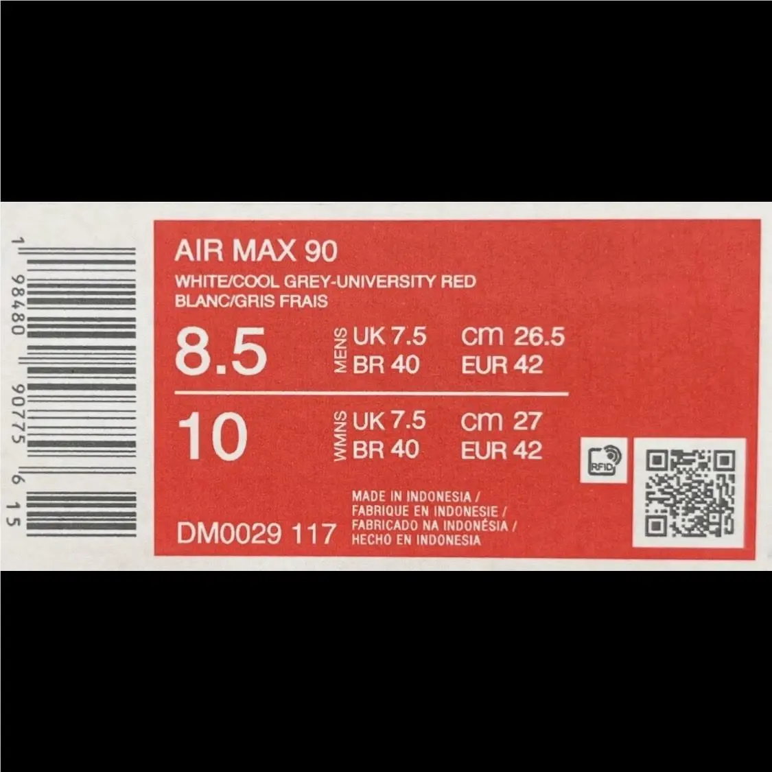 Nike shoes - Nike Air Max 90 - Air Max - DM0029-117 - Gray (UPC: 198480907756) 8