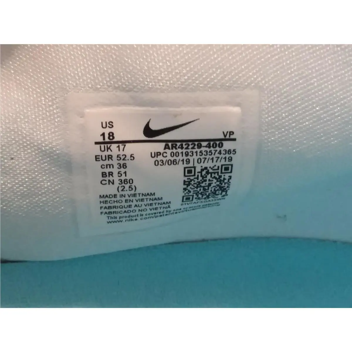Nike shoes - Nike KD 12 - AR4229-400 - Blue (UPC: 0193153574365) 10