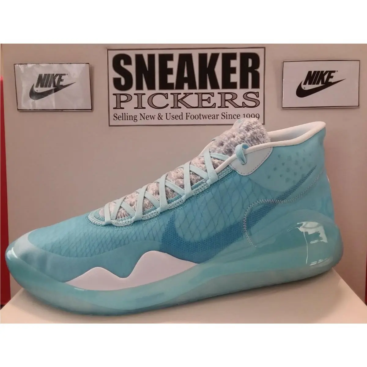 Nike Zoom KD 12 “blue Glaze” AR4229-400 Men’s Size 12 Basketball Shoes Rare
