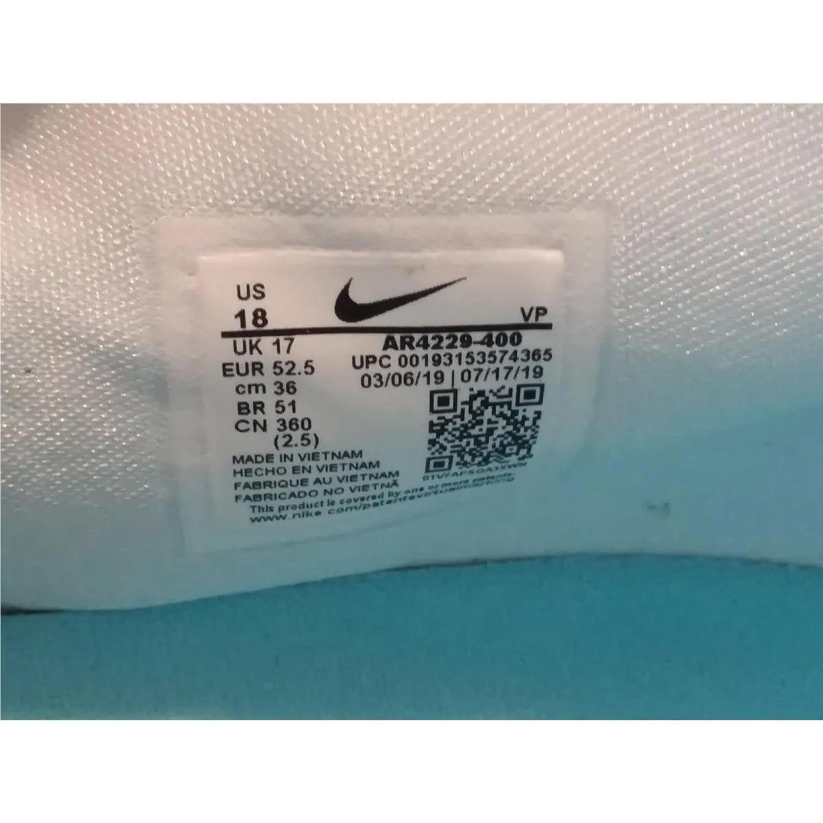 Nike shoes - Nike KD 12 - AR4229-400 - Blue (UPC: 0193153574280) 10
