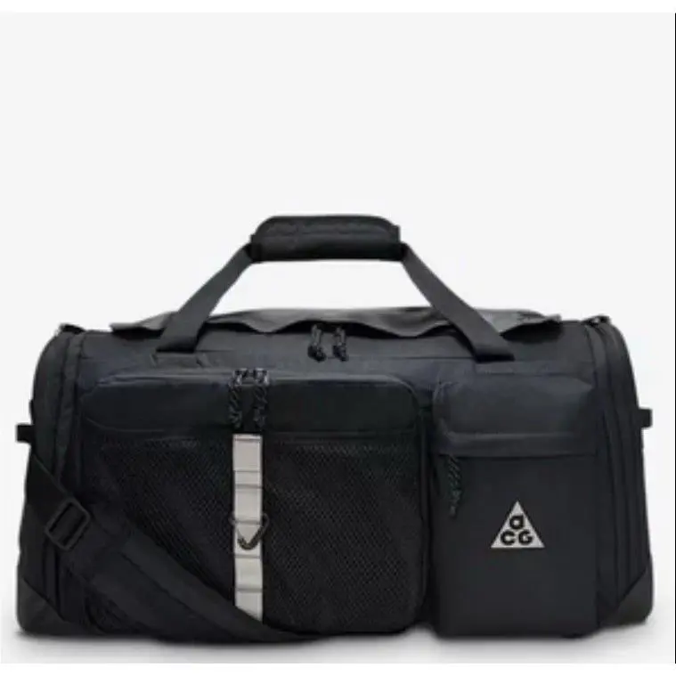 Nike Acg Daymax 60L Large Duffel Bag Black Zipper Water Resistant HJ8185-010