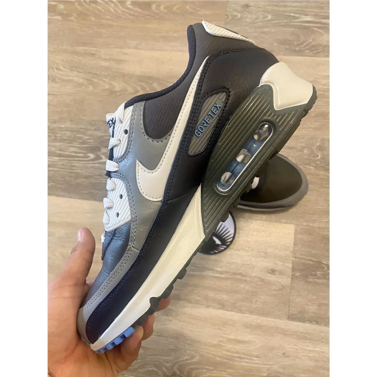 Nike shoes - Nike Air Max 90 - Air Max - DJ9779-004 - Anthracite/Obsidian/Cool Grey/Pure Platinum (UPC: 196153825727) 3