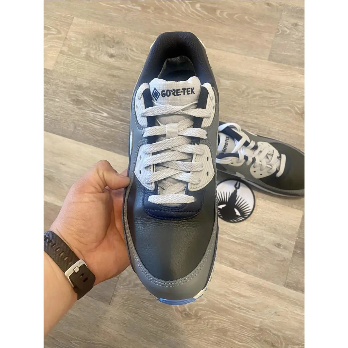 Nike shoes - Nike Air Max 90 - Air Max - DJ9779-004 - Anthracite/Obsidian/Cool Grey/Pure Platinum (UPC: 196153825727) 4