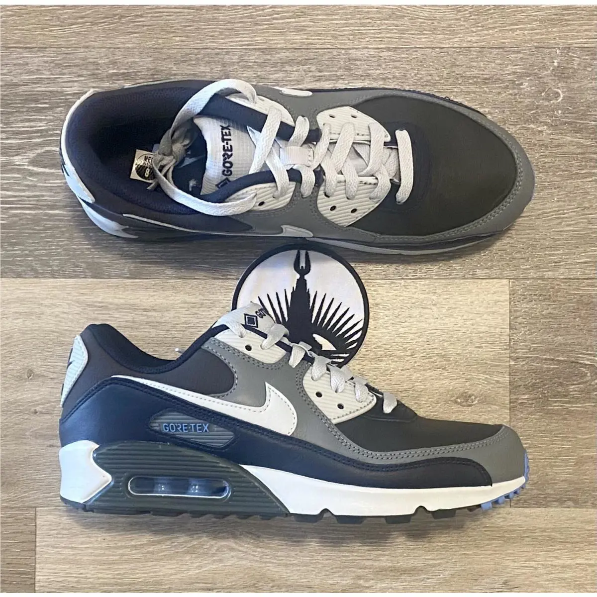 Nike shoes - Nike Air Max 90 - Air Max - DJ9779-004 - Anthracite/Obsidian/Cool Grey/Pure Platinum (UPC: 196153825727) 5