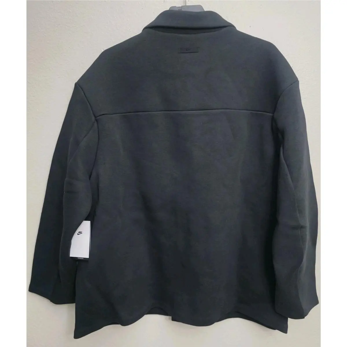 Nike clothing - Nike Tech Fleece Oversized Shacket - FB8167-010 - Black (UPC: 196607419892) 2