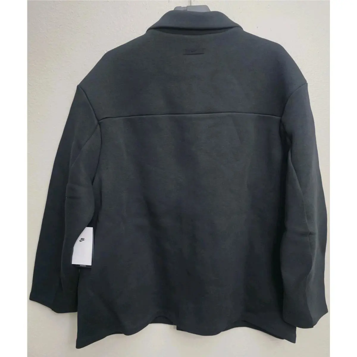 Nike clothing - Nike Tech Fleece Oversized Shacket - FB8167-010 - Black (UPC: 196607419892) 2