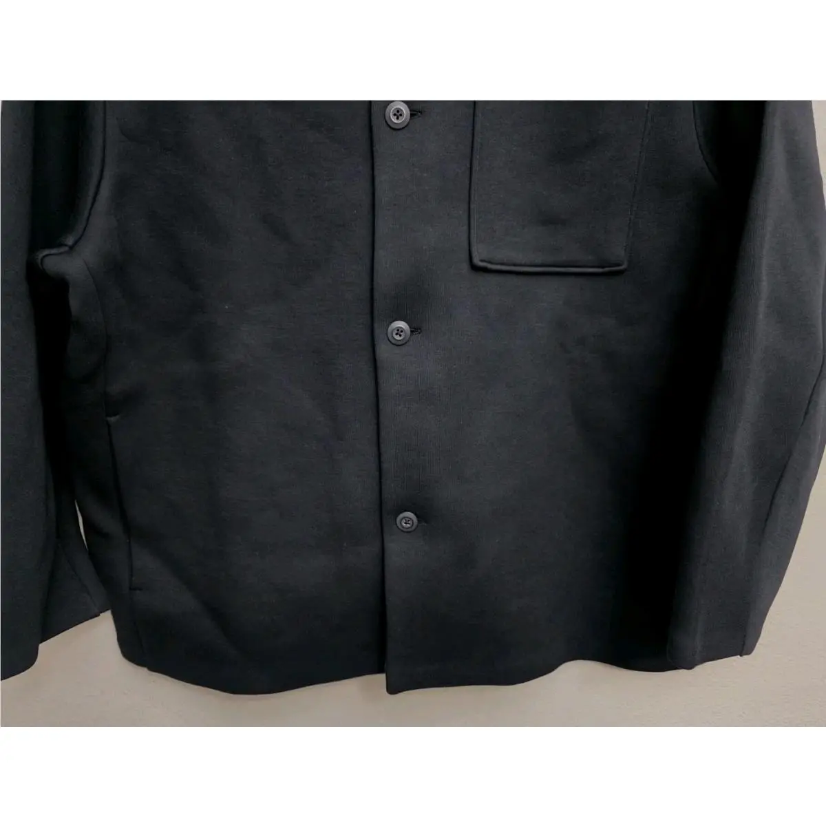 Nike clothing - Nike Tech Fleece Oversized Shacket - FB8167-010 - Black (UPC: 196607419892) 1