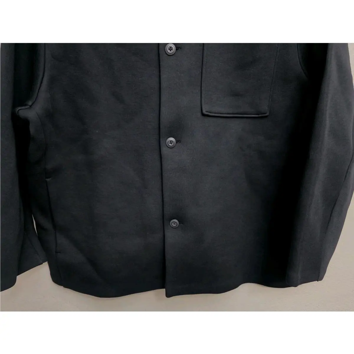 Nike clothing - Nike Tech Fleece Oversized Shacket - FB8167-010 - Black (UPC: 196607419892) 1