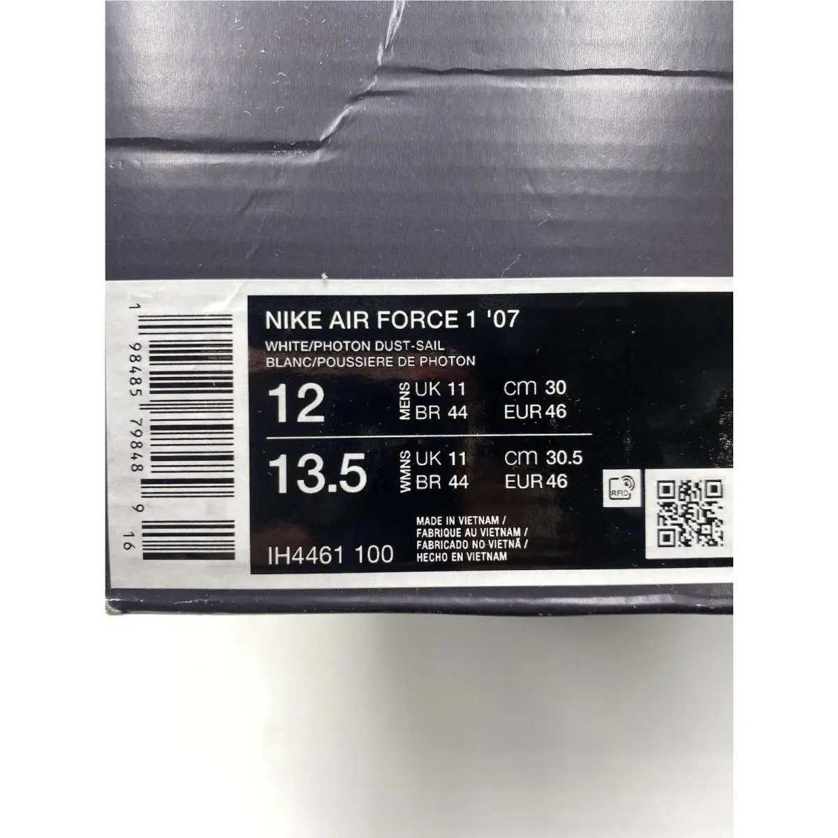 Nike shoes - Nike Air Force 1 `07 - IH4461-100 - White 6