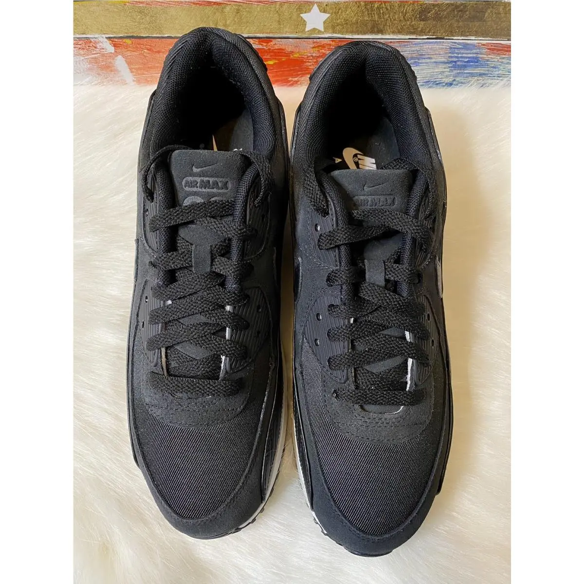 Nike shoes - Nike By You ID Air Max 90 - DJ3176-991 - Black, Red 2