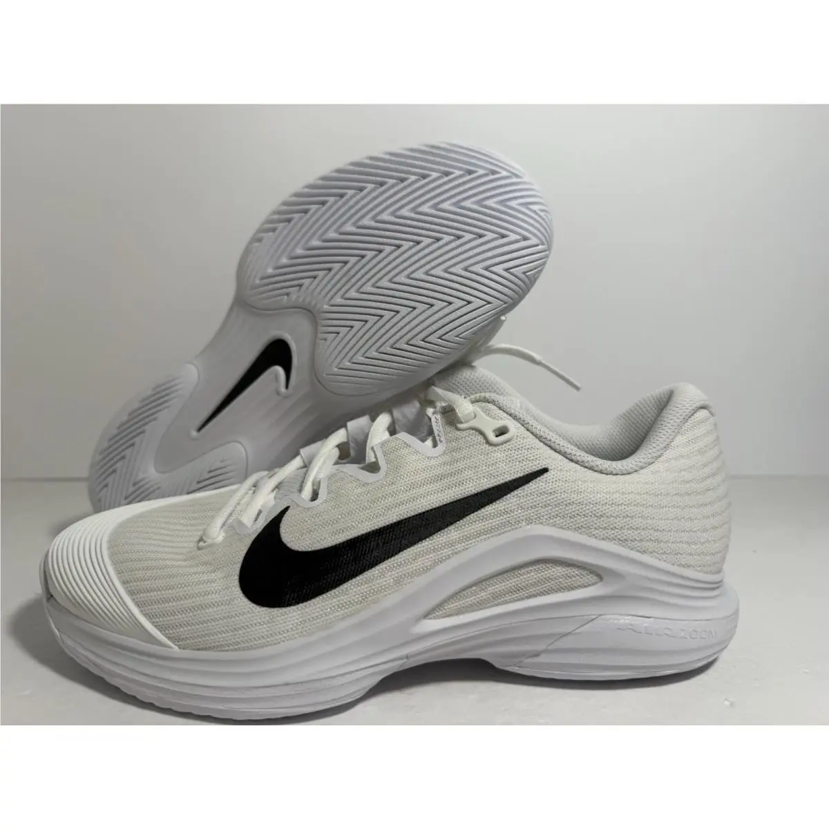 Nike Zoom Vapor 12 Tennis Shoes - White/black - FV5554-100 Women`s Size 5 US