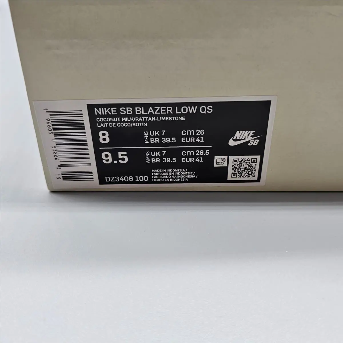 Nike shoes - Nike SB Blazer - Blazer - DZ3406-100 - Beige 9