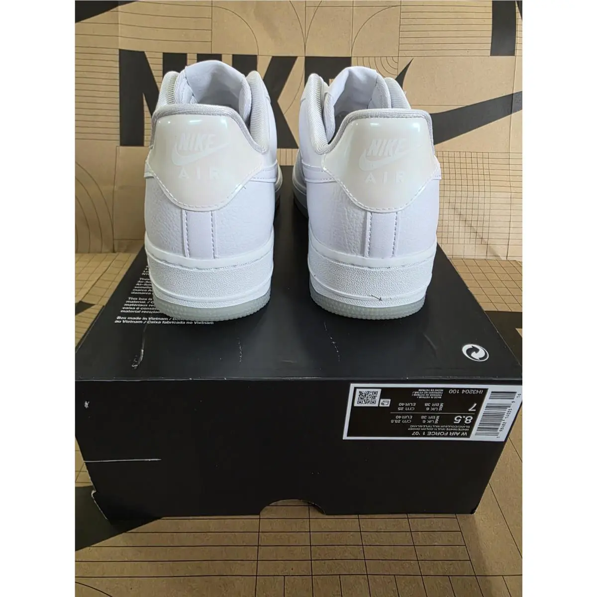 Nike shoes - Nike Air Force 1 - Air Force - IH3204-100 - White/Multi-Color/Ghost/White 3