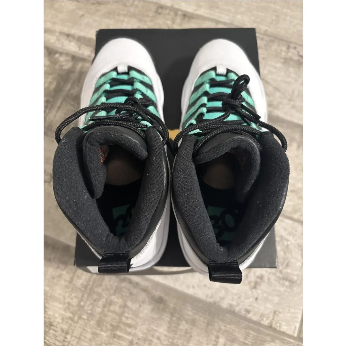 Nike shoes - Air Jordan 10 - Air - 705180-118 - Green (UPC: 826218423710) 3