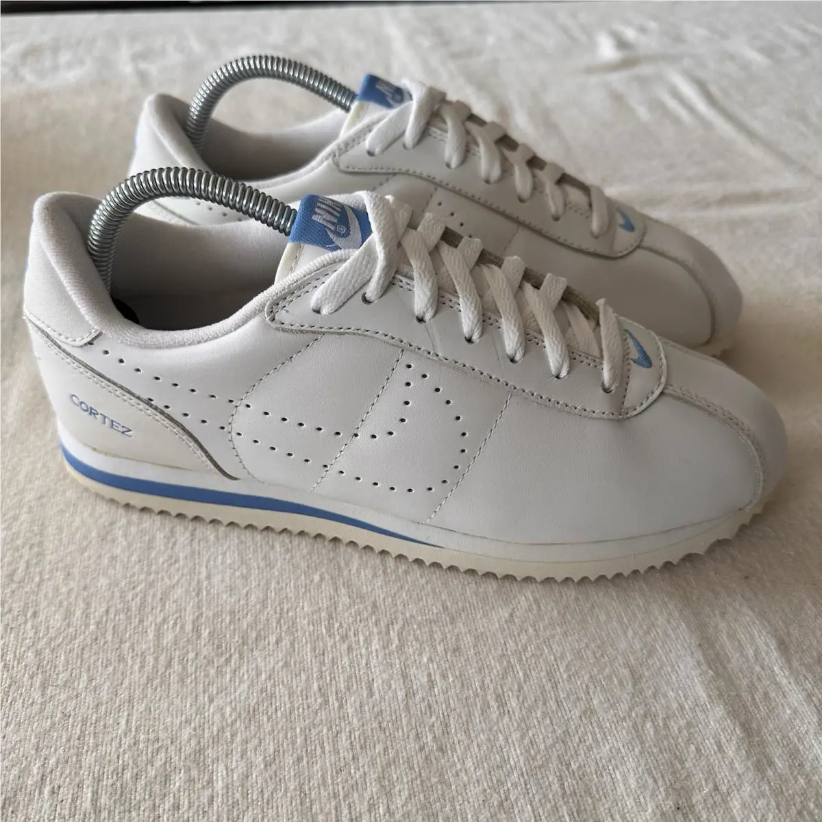 Nike shoes - Nike Leather Cortez - Leather Cortez - 602033-149 - White/Coast (UPC: 0675911336373) 3
