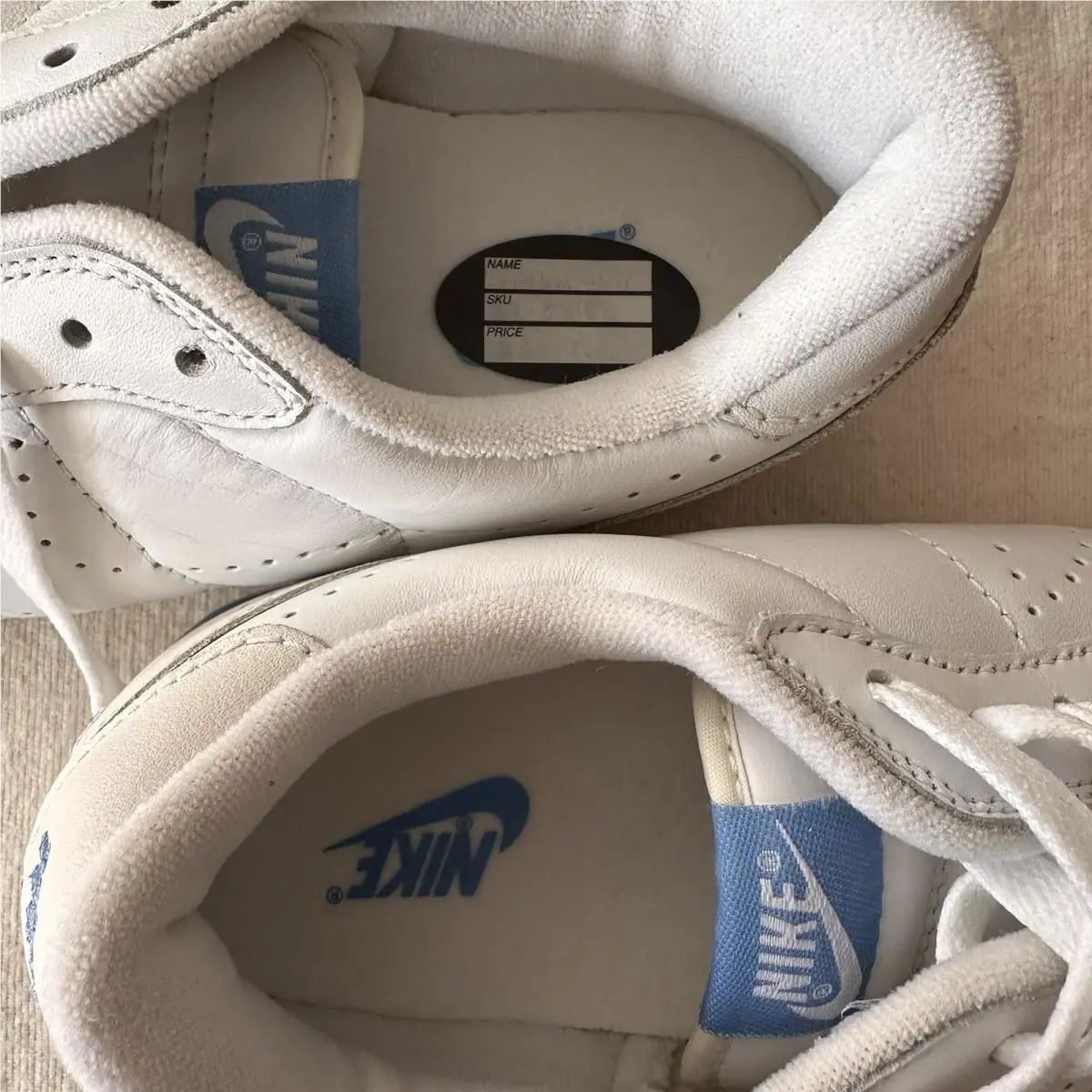 Nike shoes - Nike Leather Cortez - Leather Cortez - 602033-149 - White/Coast (UPC: 0675911336373) 8