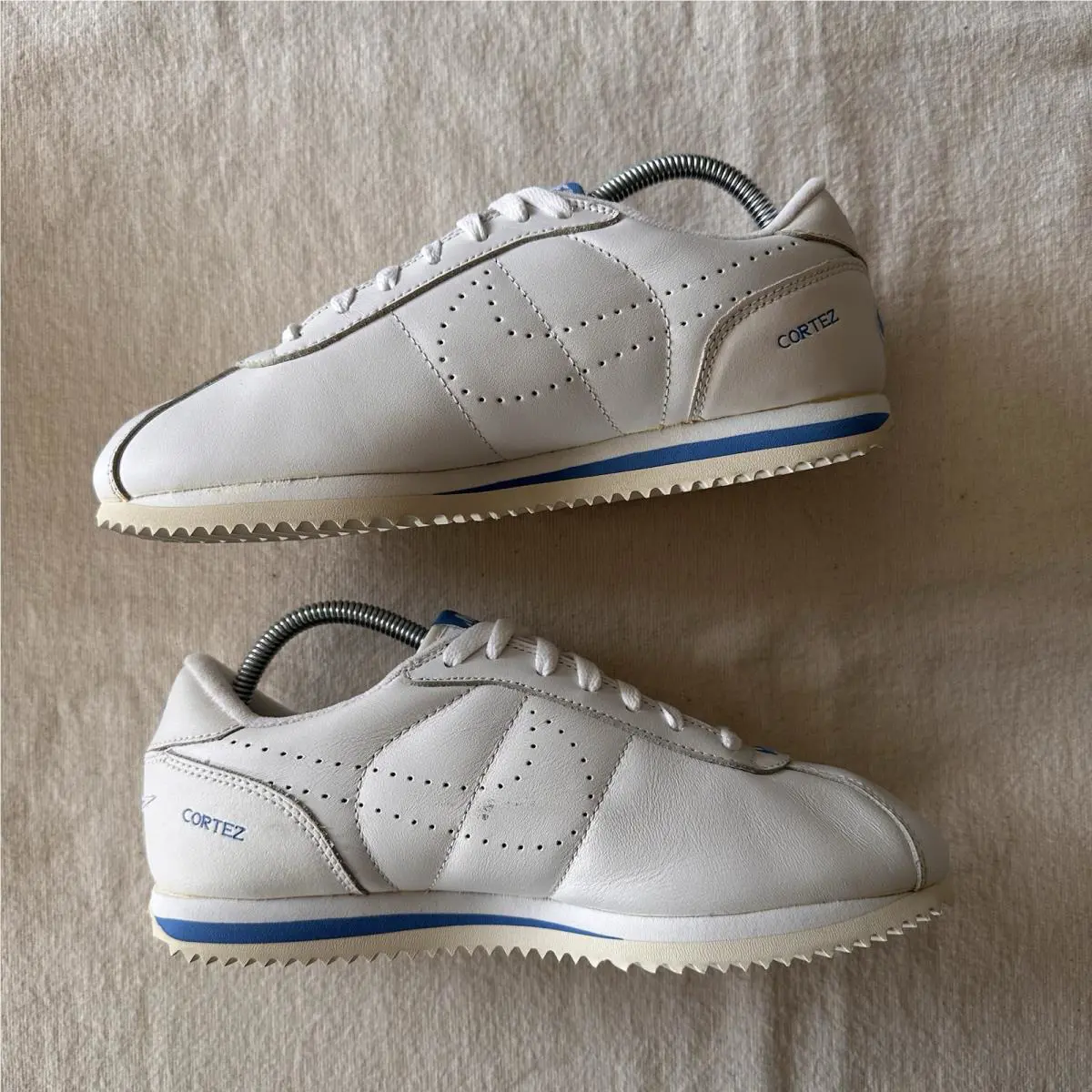 Nike shoes - Nike Leather Cortez - Leather Cortez - 602033-149 - White/Coast (UPC: 0675911336373) 1