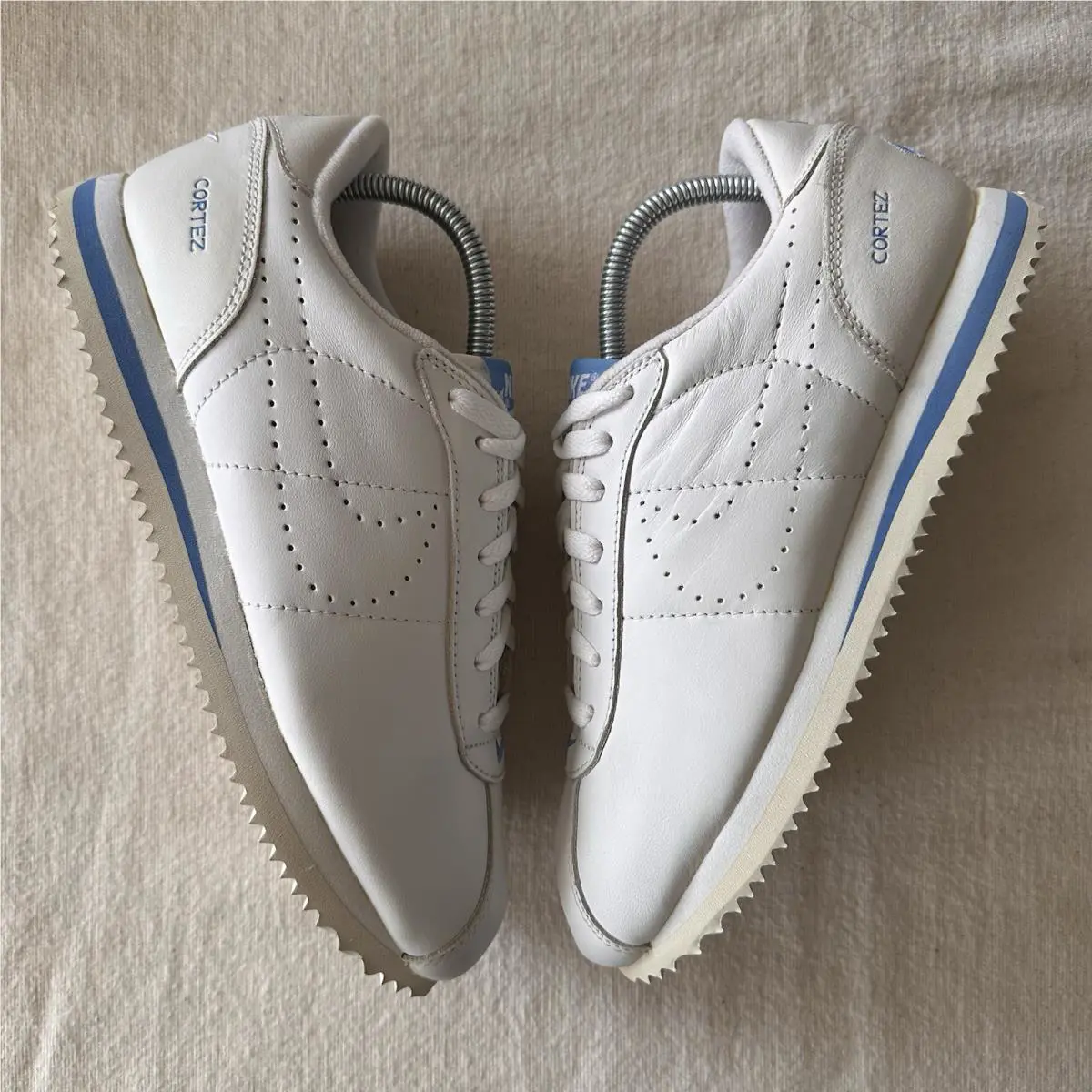 Nike shoes - Nike Leather Cortez - Leather Cortez - 602033-149 - White/Coast (UPC: 0675911336373) 4