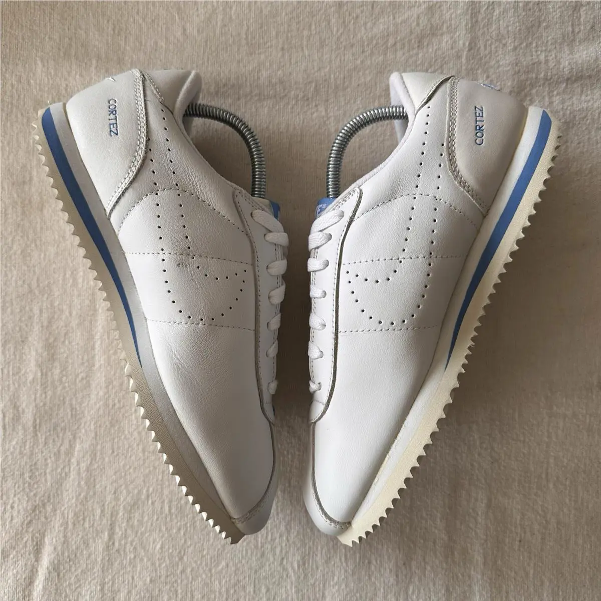 Nike shoes - Nike Leather Cortez - Leather Cortez - 602033-149 - White/Coast (UPC: 0675911336373) 5
