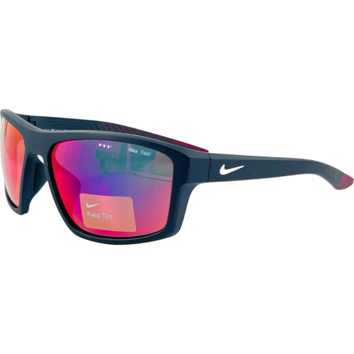 Nike Brazen Fury E FJ2275 Mens Plastic Sunglass 010 Matte Black 60-17 Field Tint - Frame: Black, Lens: Gray
