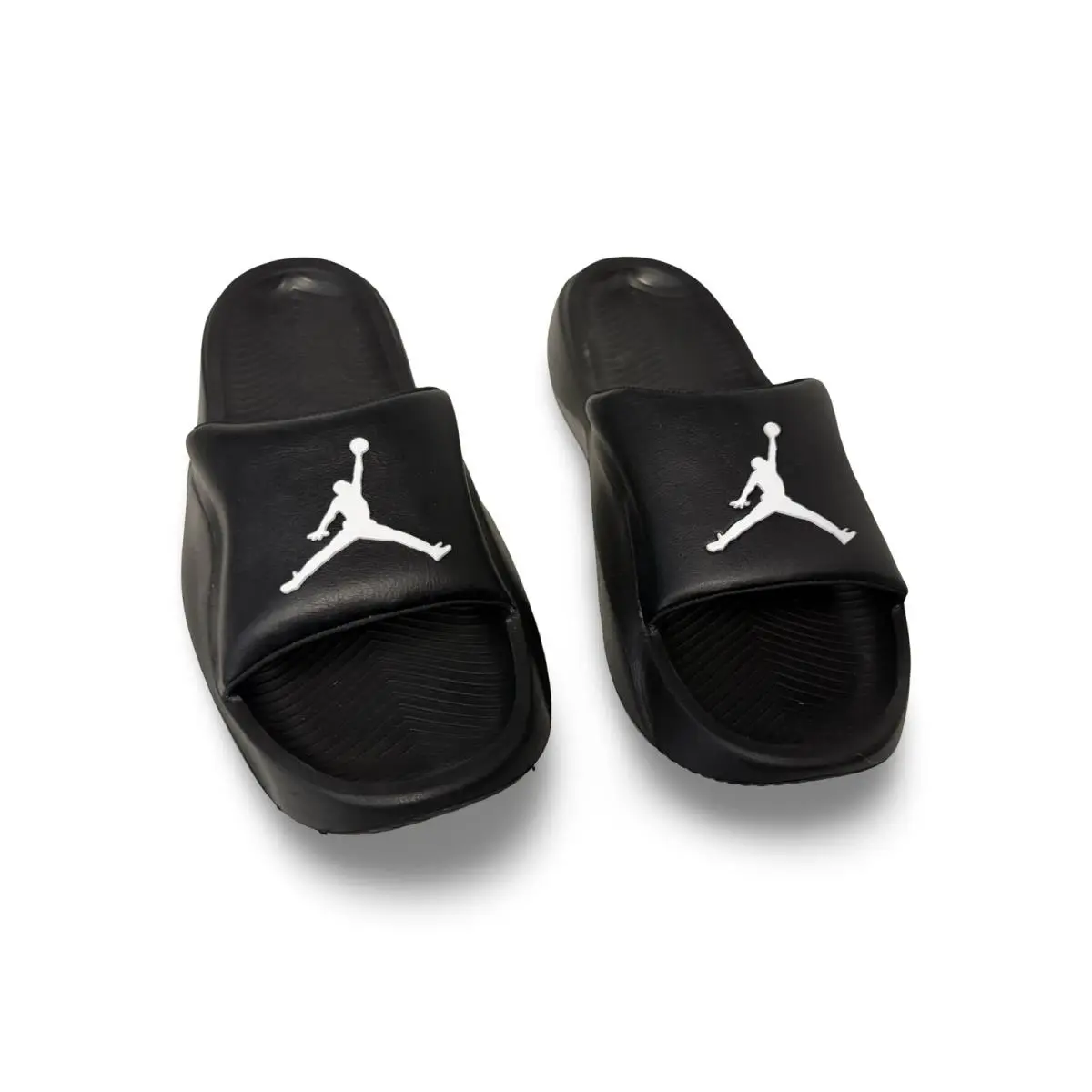 Nike Jordan Franchise Slide Sandals Black White Men Size 12 DX5575-010
