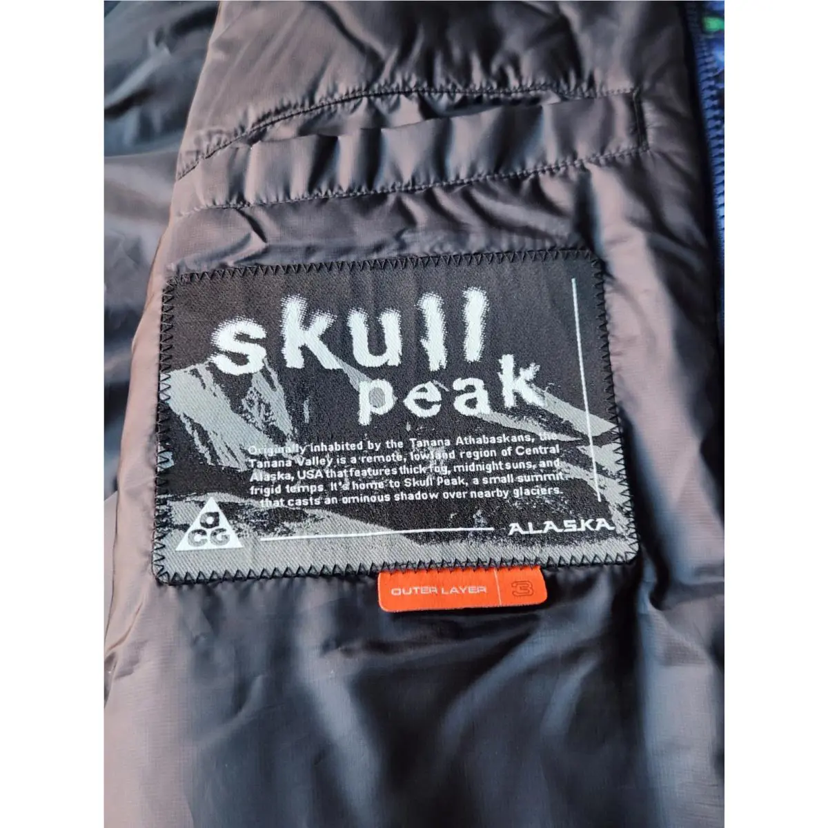 Nike clothing - Nike ACG PrimaLoft Skull Peak Storm-FIT - HJ2487410 - Blue (UPC: 197859997541) 7