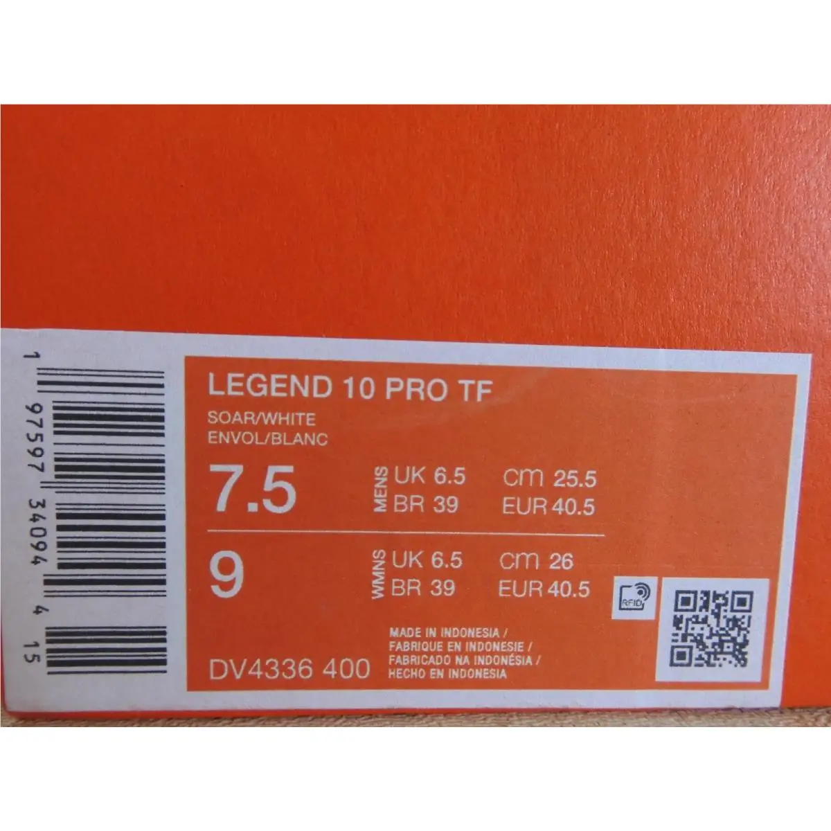Nike shoes - Nike Tiempo Legend - Tiempo Legend - DV4336-400 - Blue (UPC: 197597340944) 4