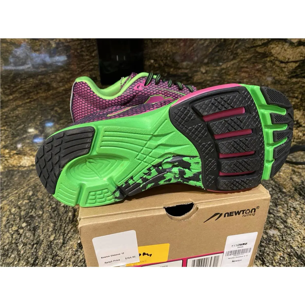 Newton shoes - Newton Distance - Distance - Plum/Green 2