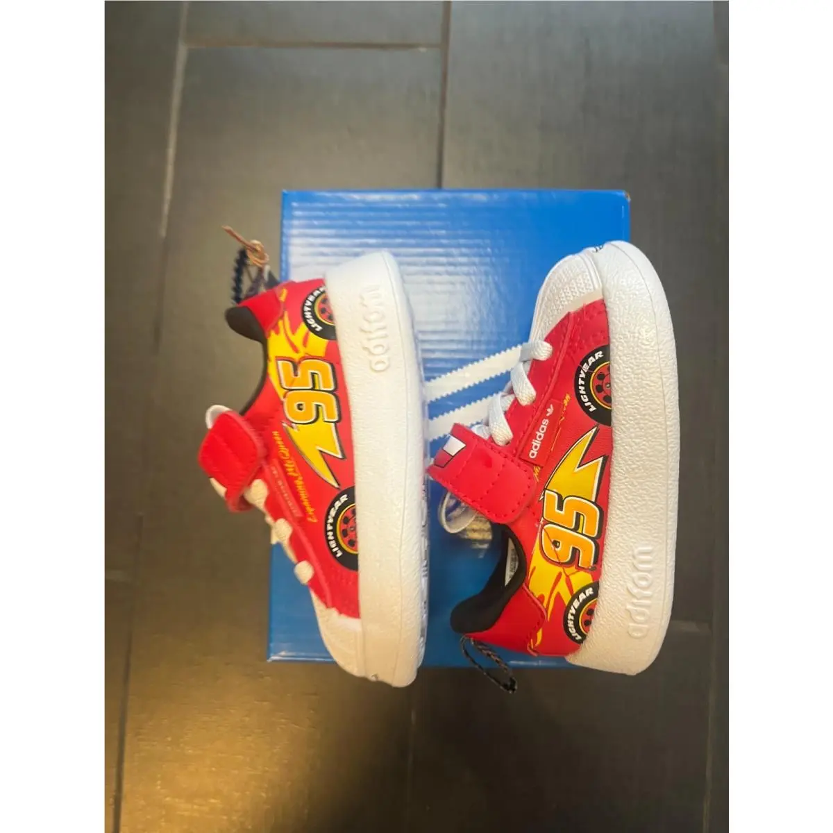 Adidas shoes - WHITE RED 8