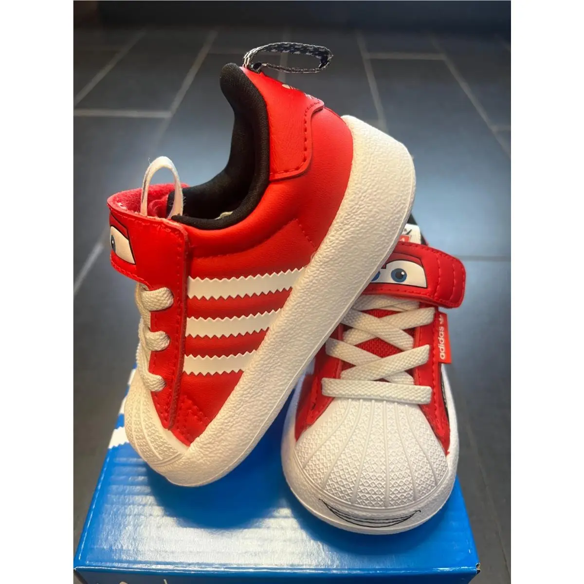 Adidas shoes - WHITE RED 6