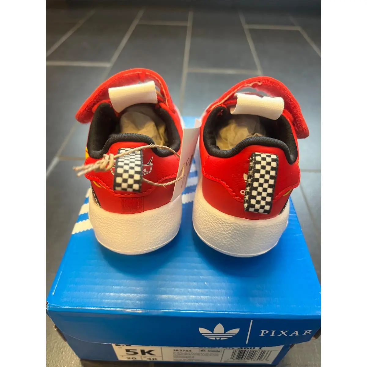 Adidas shoes - WHITE RED 7